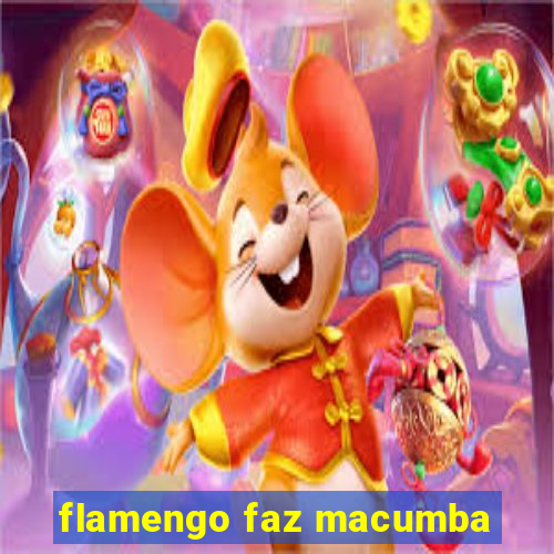 flamengo faz macumba